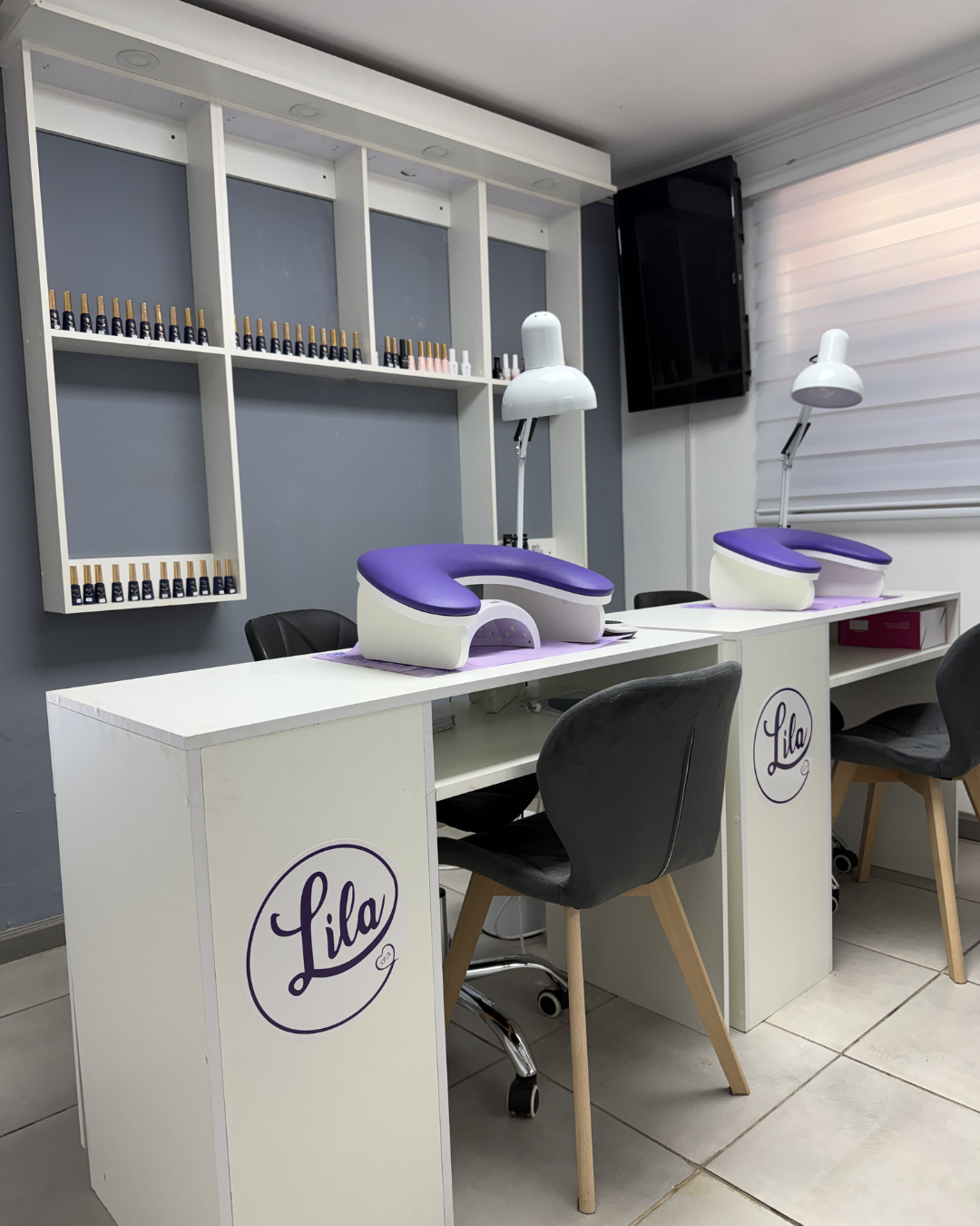 Interior de Lila Centro de Belleza en Talca